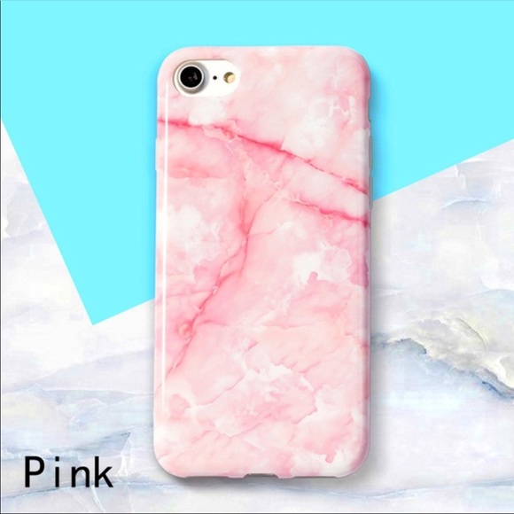🌼 iPhone pink marble case - Picture 2 of 2